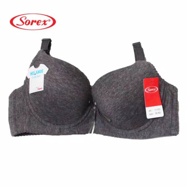 SOREX -bra Melange Collection  11105 Busa Sedang Berkawat Kait 3 Cup besar