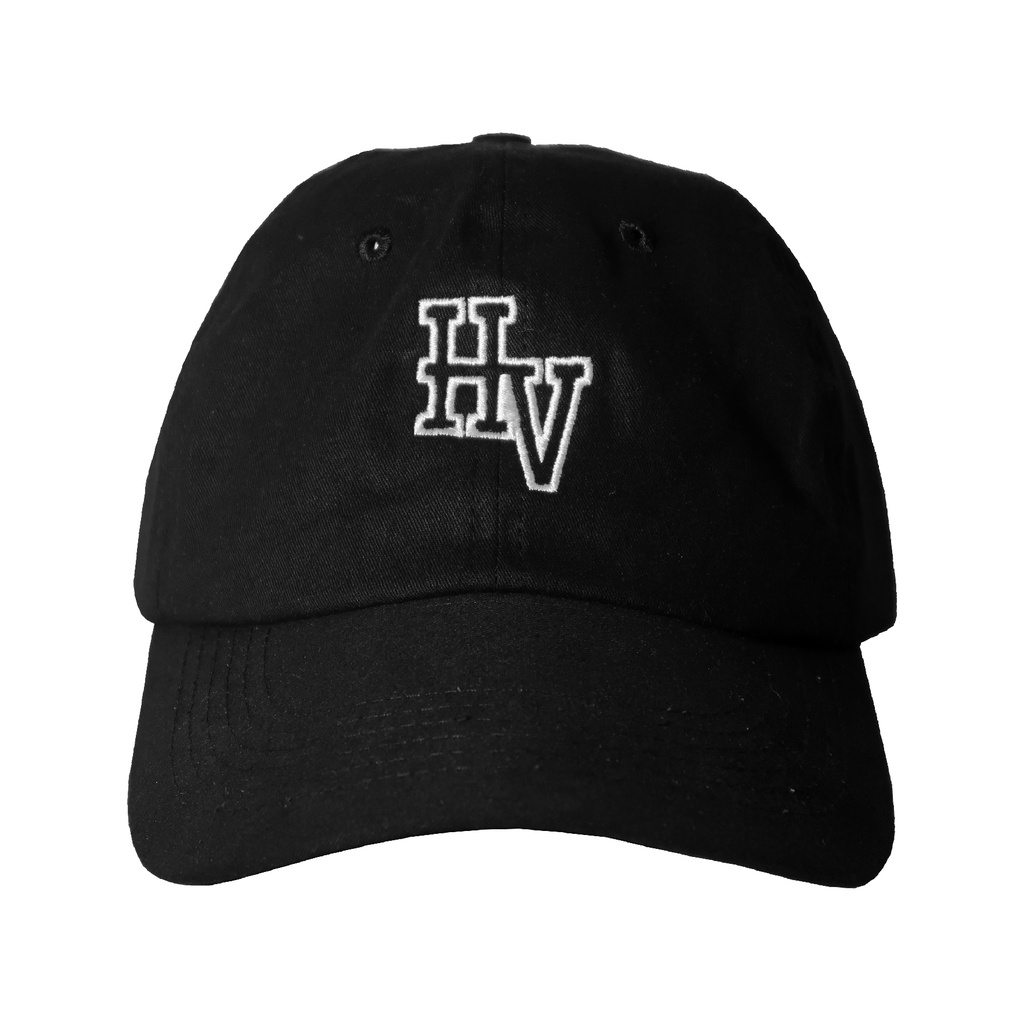 Ballcaps - Travolt - HV - Hitam - Black - Topi - Hat - Baseball