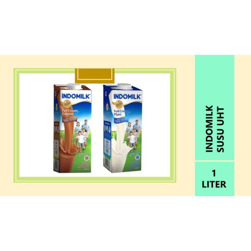 

Indomilk Susu UHT 1 Liter Semua Varian