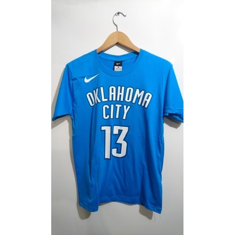 Kaos Tshirt Baju Combed 30S distro NBA Basket Oklahoma City Thunder