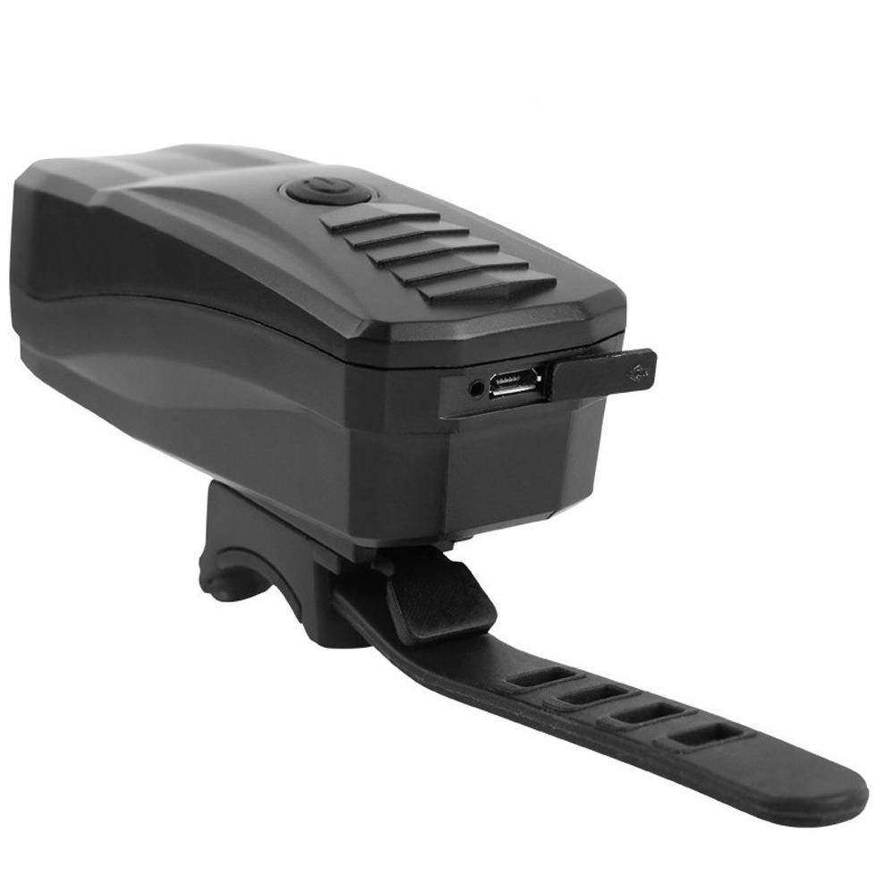 Lampu Alarm Klakson Sepeda Waterproof Anti Theft - SJ-10530 - Black