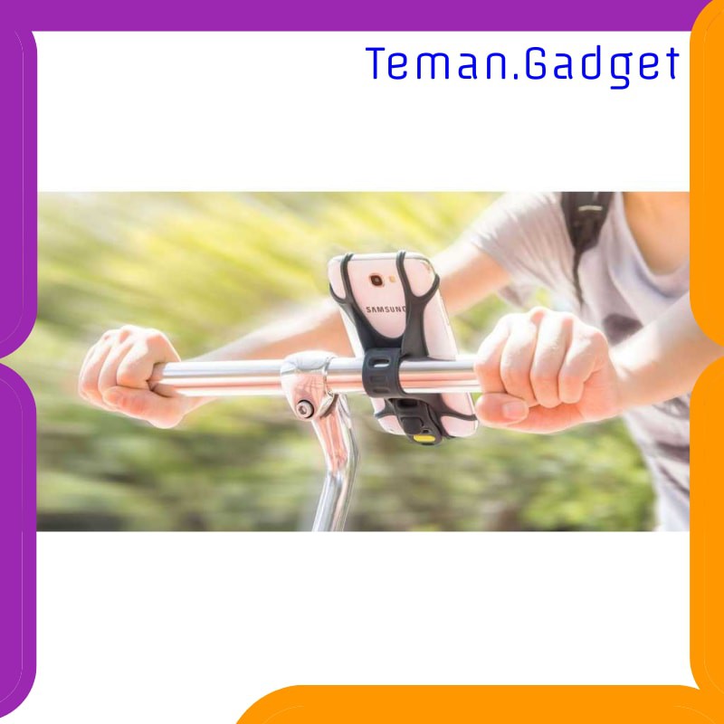 TG-IB404 SOPORTE HOLDER SEPEDA LUMINOUS MULTIFUNGSI UNTUK SMARTPHONE - 170703