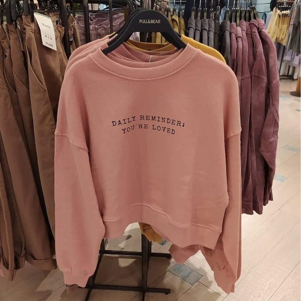 JAKET SWEATER WANITA DAILY REMINDER