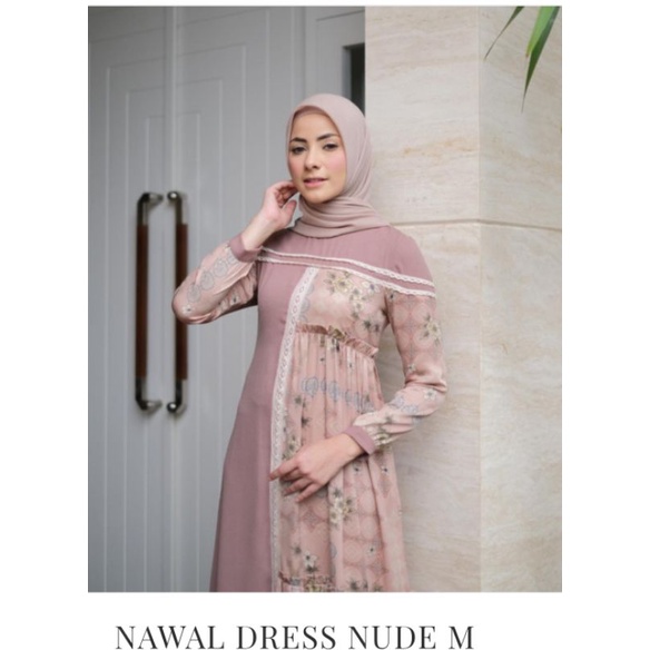 Nawal dress nude javina