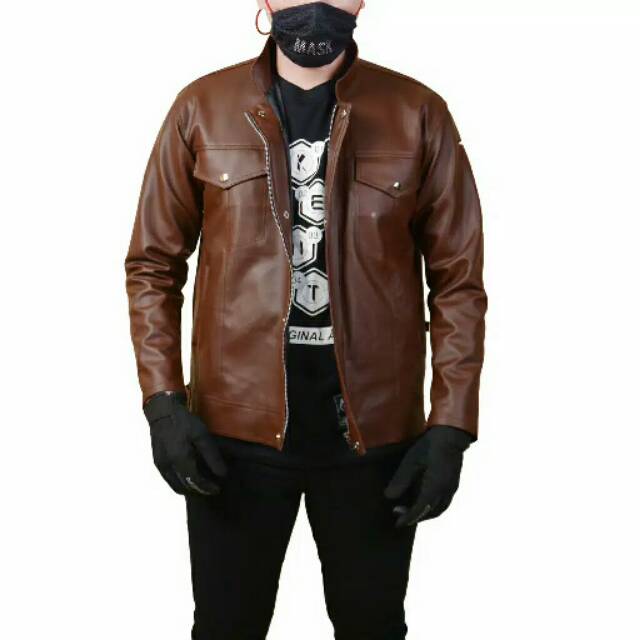 KENT jaket semi kulit original