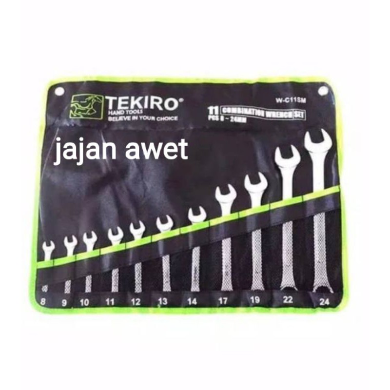 kunci ring pas set 8-24 TEKIRO - ring pas 8-24 set tekiro