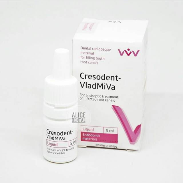 Cre-solve cresolve Cresodent vladmiva cresophene cresofen medikamen endo dental antiseptik endodontic