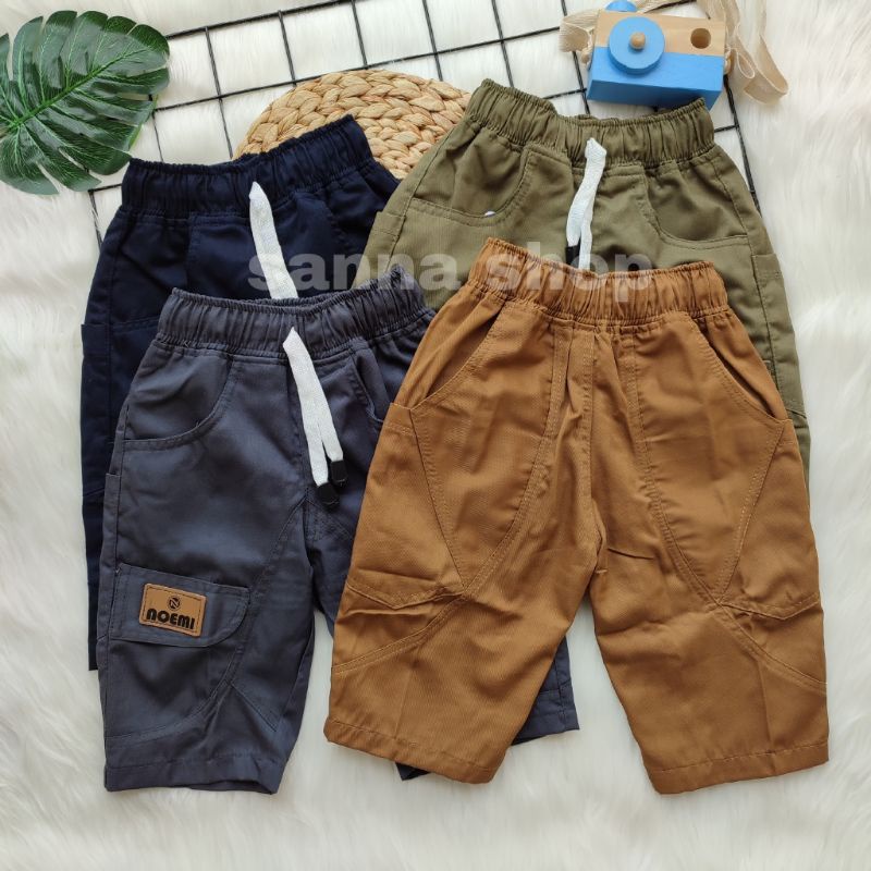 Celana Cargo Pendek Anak laki-laki , PDL 7/8 anak cowok