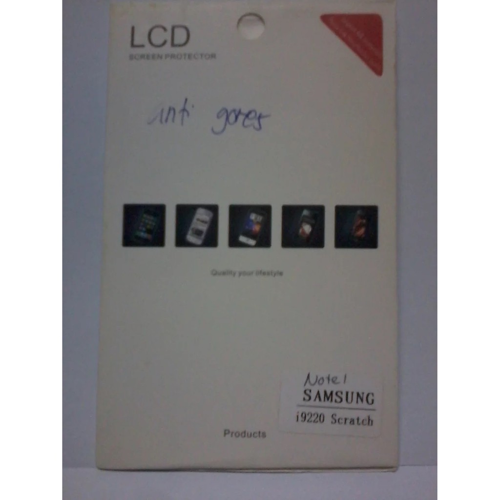 Screen Guard Note 1 Anti Gores