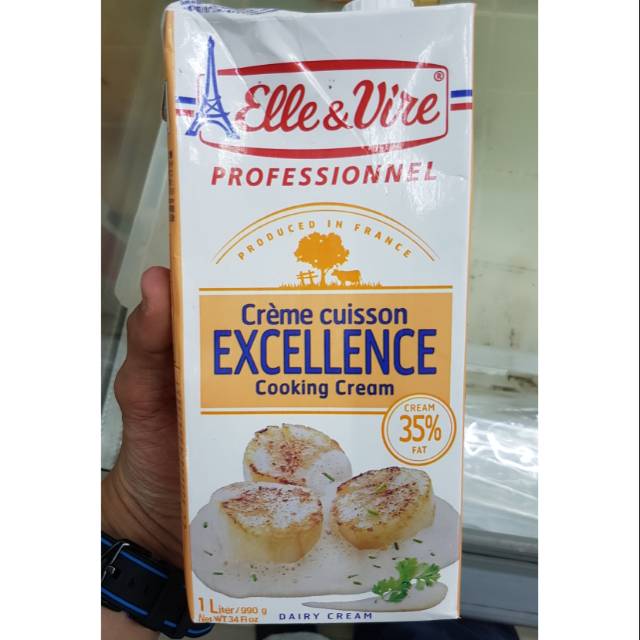 

ELLE & VIRE Cooking Cream 35% Fat 1 Liter