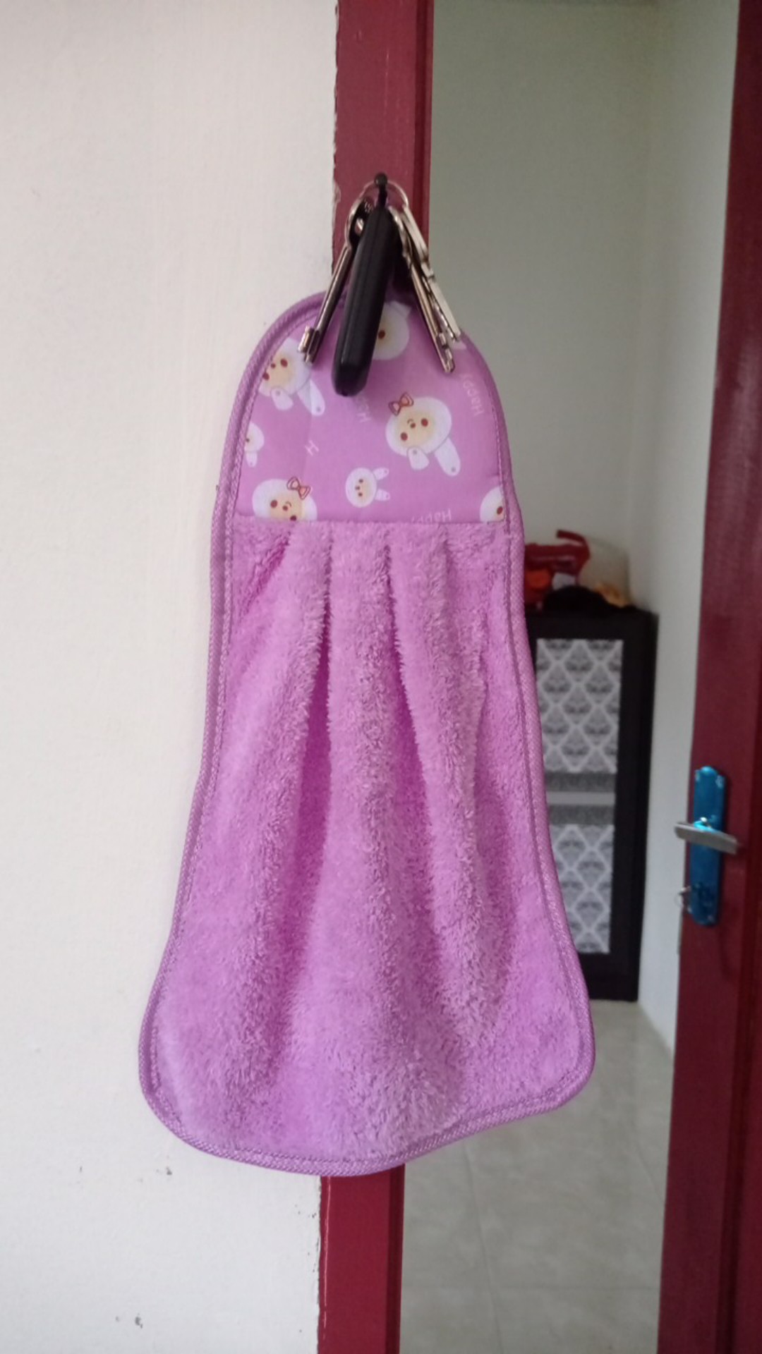 Lap Tangan Handuk Motif Apel Cb