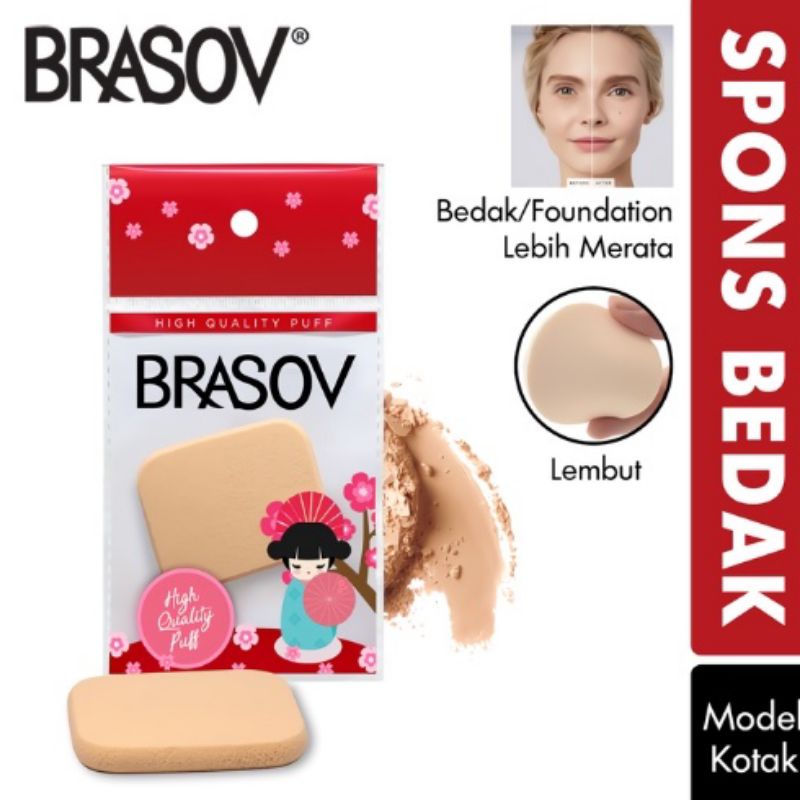 Brasov Spons Bedak Foundation | Sponge Puff