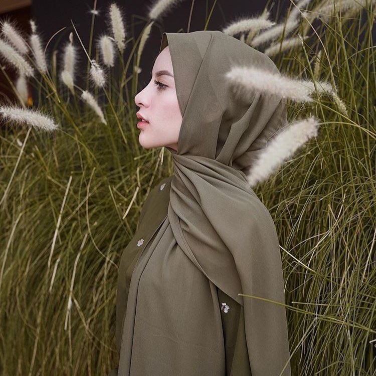 Hijab Pashmina Sabyan - Kerudung Pasmina Diamond Italiano Premium-6