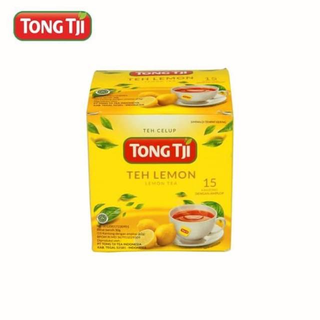 

Teh Celup Tong Tji Lemon Tea Pack isi 15 x 2 gr