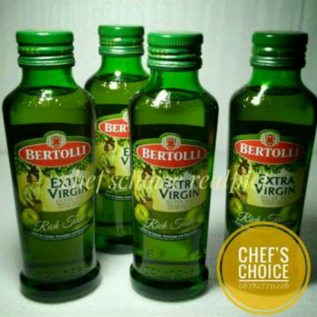 

Bertolli Extra Virgin Olive Oil 250 ml / EVOO / Minyak Zaitun Murni / Minyak Zaitun MPASI