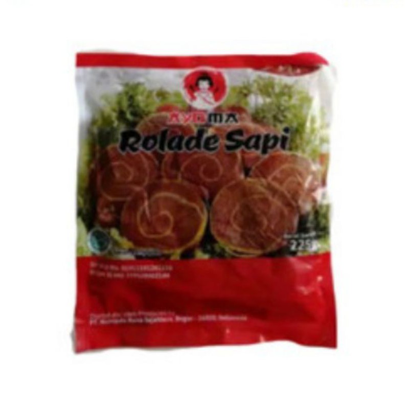 

AYOMA ROLADE SAPI / AYAM 225 GRAM