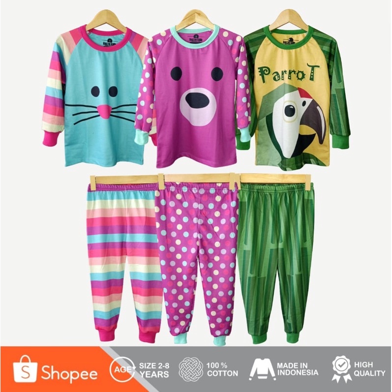 Baju tidur piyama anak kozzo