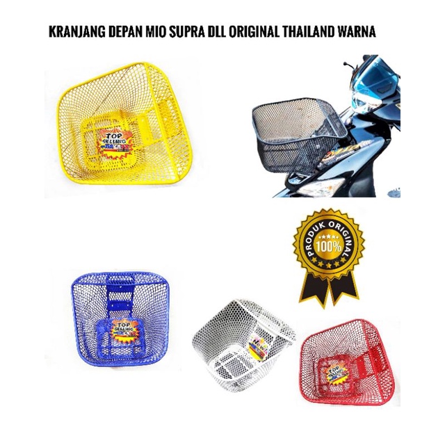 kranjang depan motor mio keranjang motor mio thailand variasi keranjang motor mio variasi warna kran