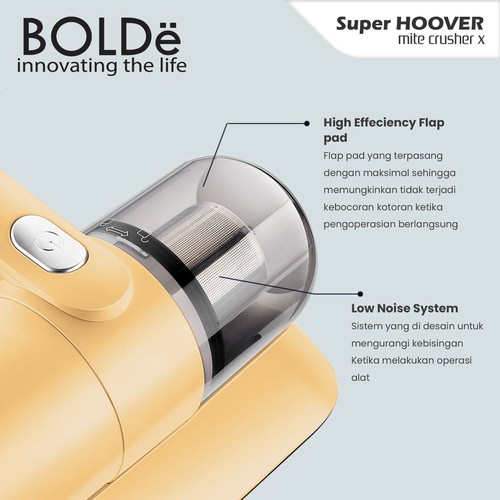 Penyedot Debu Super Hoover Mite Crusher X BOLDe