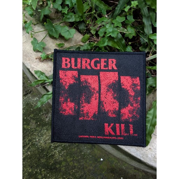 Emblem/patch Burgerkill red flag