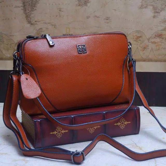 Tas Kulit Sapi Asli Zammora Meike Bag