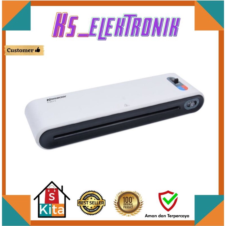 

Mesin Laminating Krisbow A3 F9013 Dengan Abs