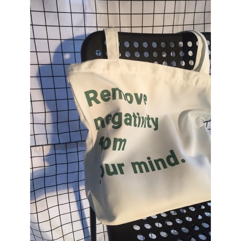 TOTEBAG REMOVE NEGATIVITY