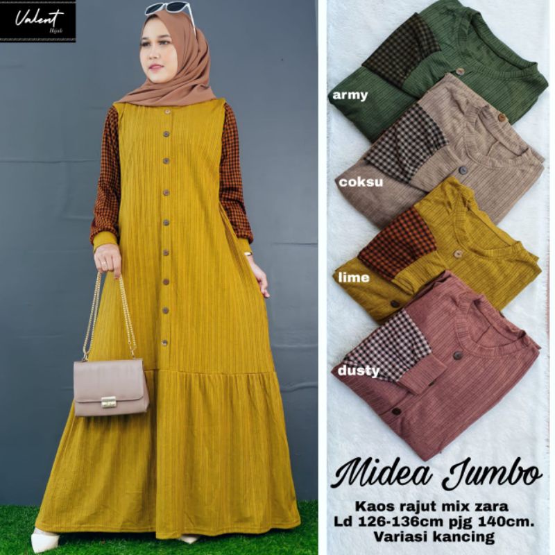 gamis wanita jumbo by valent