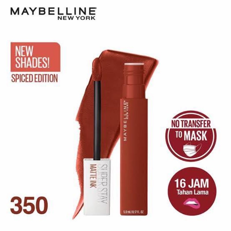 MAYBELLINE SUPERSTAY MATTE INK 350 FREETHINKER