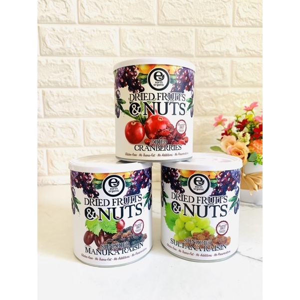 

Earth Organic Dried Fruits & Nuts Raisin