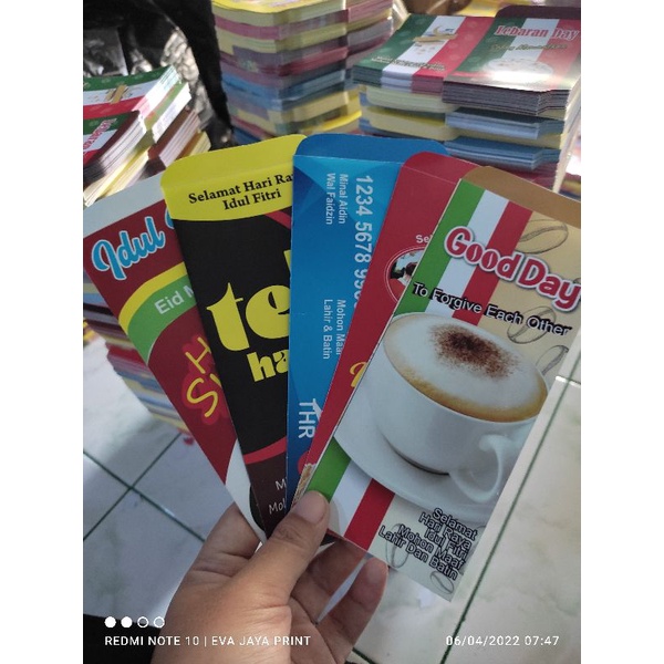 

Amplop Snack Ukuran Jumbo uang tanpa lipat