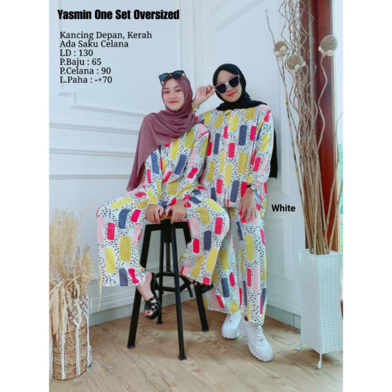 setcel rayon jumbo | one set rayon jumbo | setcel rayo xxxl | ld 130 | set celana rayon jumbo