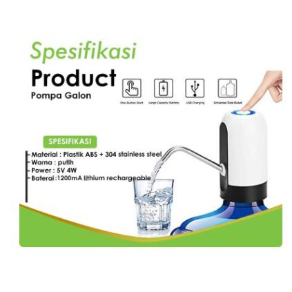 POMPA GALON ELEKTRIK FAP112 FOMSONIC / POMPA GALON FOMSONIC