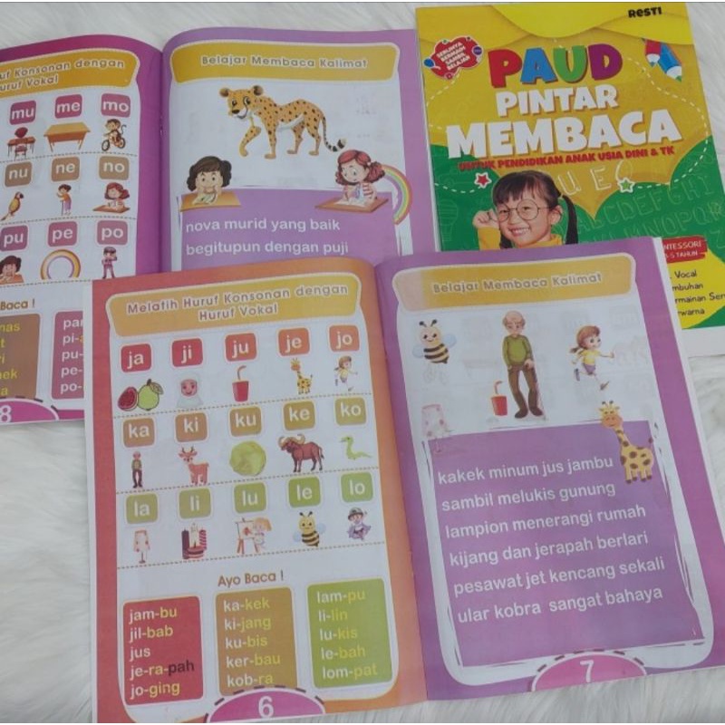 Buku Paud Dan TK Usia 3 - 5 Tahun (SANDRO)