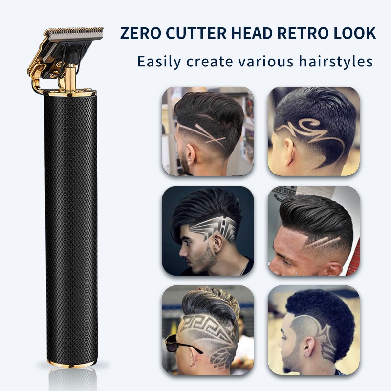 T9 Alat Cukur Rambut Elektrik Kemei Profesional Hair Trimmer Shaver 1971