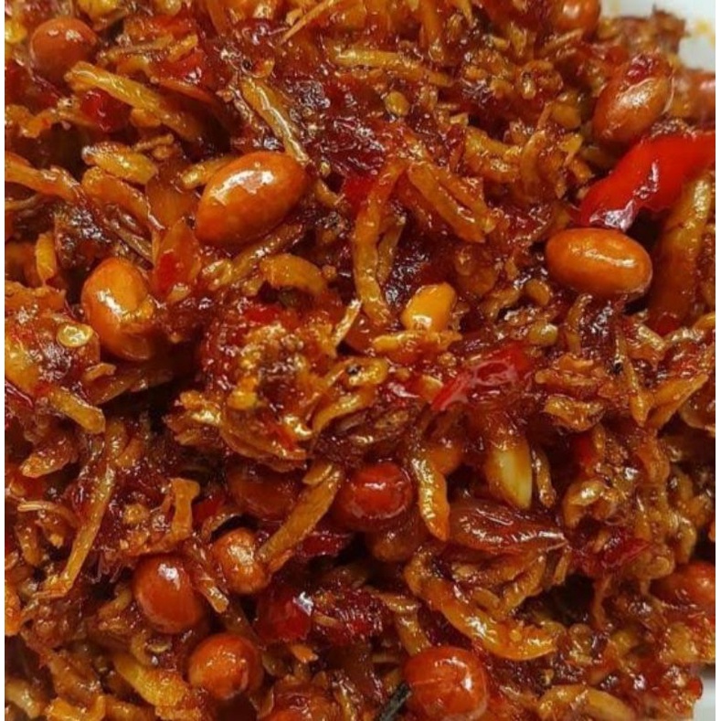 Aneka Sambal Cumi Asin / Hijau Teri / Jengkol / Bawang per Botol