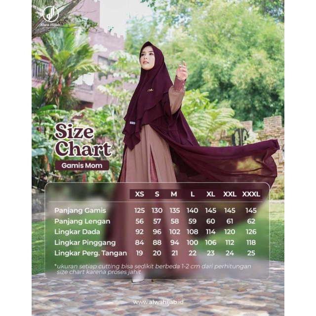 GAMIS KAREEMA MOM • OUTER KAREEMA • HIJAB KAREEMA  • ALWA HIJAB