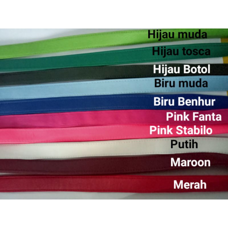 Handle Tas Bahu Ring 2 cm  Kulit Sintetis Ring Besi import High Quality untuk accesories tas wanita