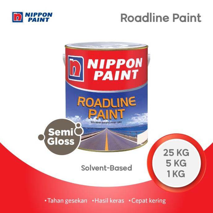 ROADLINE PAINT -5KG- CAT MARKA JALAN (CAT LANTAI) NIPPON PAINT Termurah