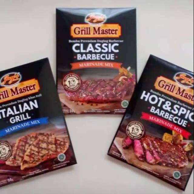 

Grill Master Bumbu Marinated Marinate Daging Steak Sapi Ready Murah