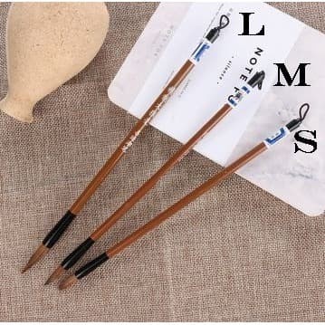 Chinese Calligraphy Wolf Hair Brushes Pen