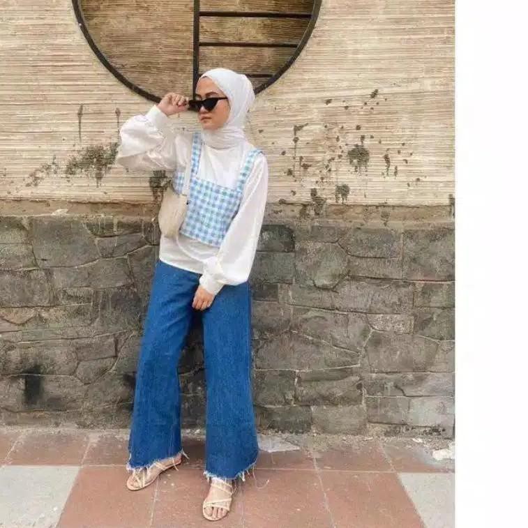 "MVR.15Jl21ž" TANKTOP HALAL [HANYA TANKTOP] TANKTOP KOREA/ TANKTOP TARTAN/ TANKTOP HIJAB