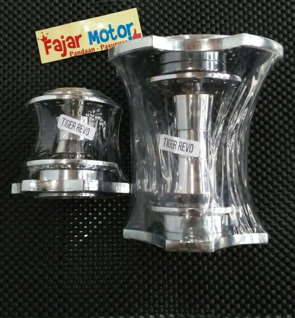 TROMOL BECAK SET CHROME PNP TIGER REVO