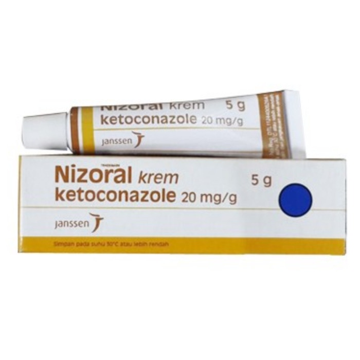 READY NIZORAL Cream 5 gram / Obat Salep Krim Kulit Jamur Panu Kadas Kurap