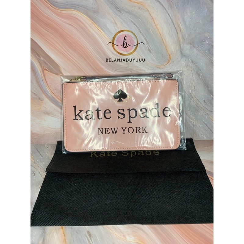 WRISTLET CLUTCH KATE SPADE AUTHENTIC QUALITY ( READY STOCK )