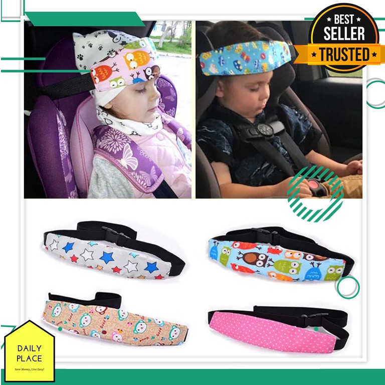 Peyangga Kepala Anak Bayi untuk di Kursi Mobil Elegan