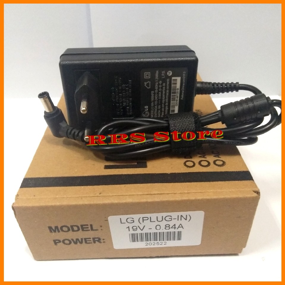 Adaptor Charger TV LED LG 19V 0.84A Original