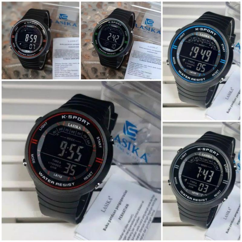 JAM TANGAN PRIA DAN WANITA LASIKA K SPORT TAHAN AIR