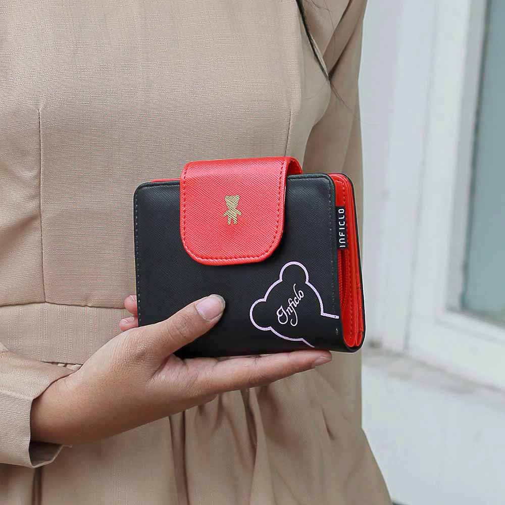 DOMPET WANITA DOMPET LIPAT[INF770]DOMPET PENDEK LIPAT WANITA/DOMPET LIPAT WANITA/DOMPET WANITA