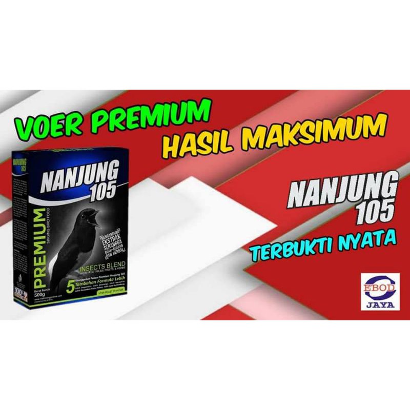 PAKAN BURUNG MURAI KACER OCEHAN NANJUNG 105 EBOD JAYA 500gr